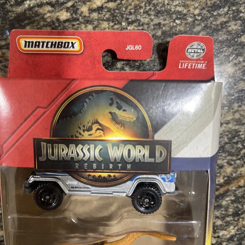 Matchbox Jurassic World Rebirth, Rapid Getaway Unit 5 Pack Age 3+ New Sealed